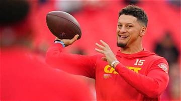 Stunning Portrait of Superstar Quarterback Patrick Mahomes